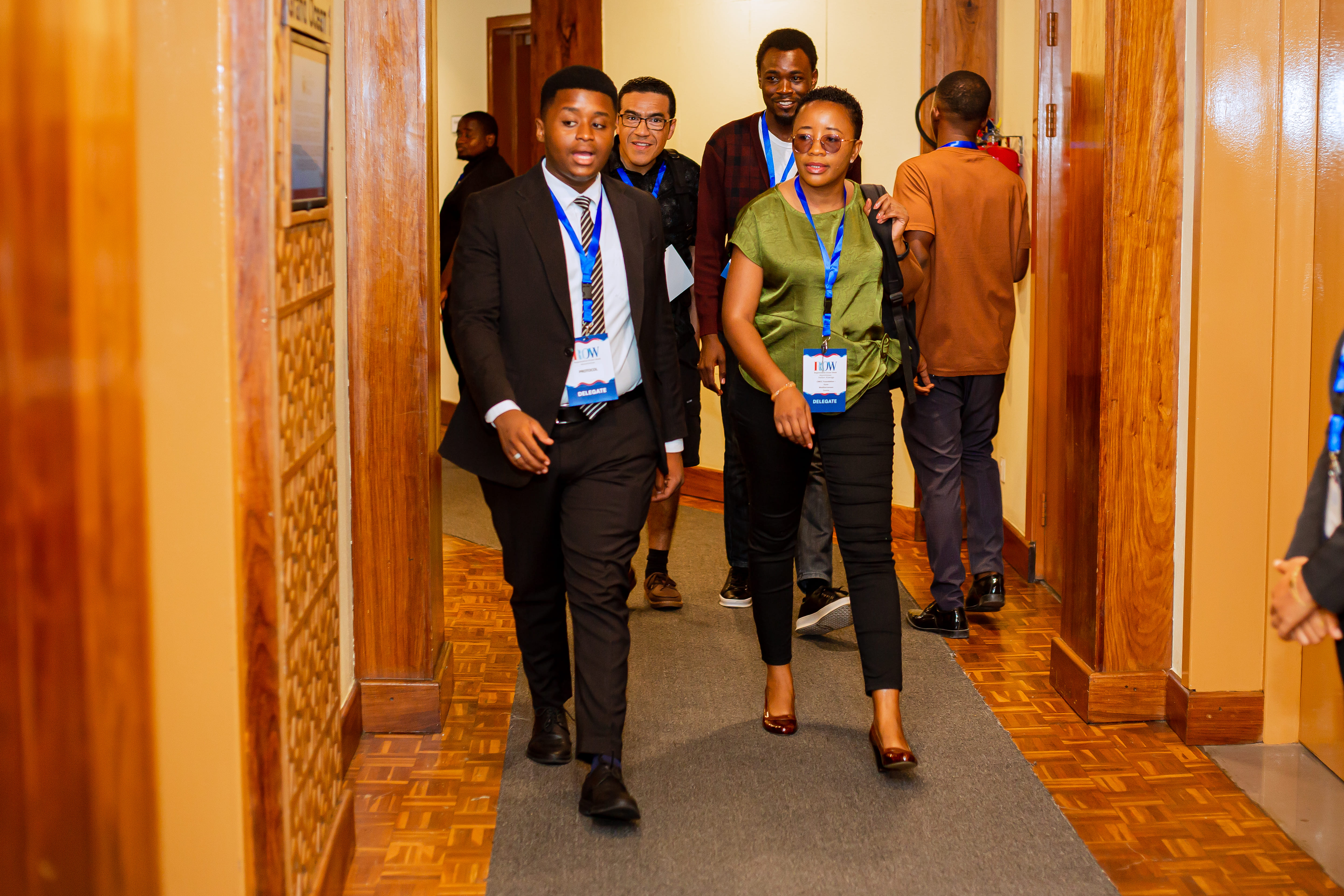 Formal venue prepared for VIP reception